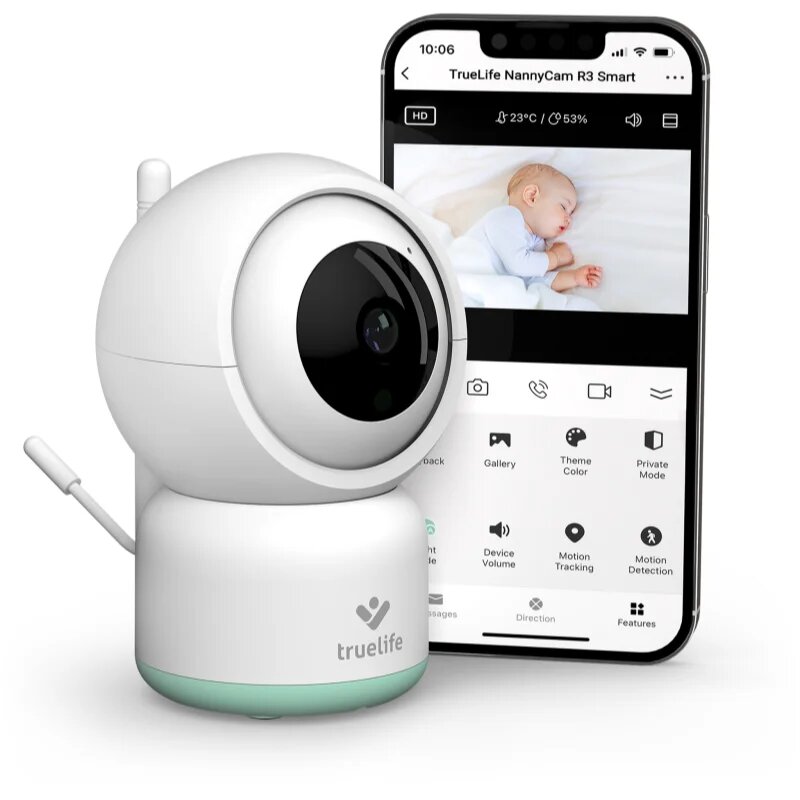 TrueLife NannyCam R3 Smart digitalna video varuška 1 kos