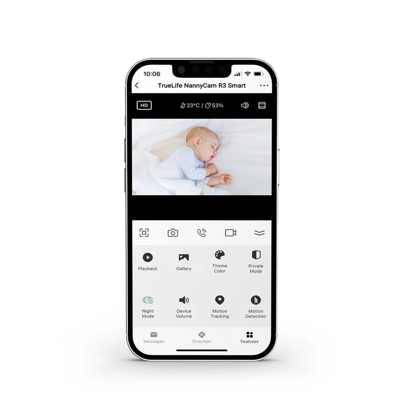 TrueLife NannyCam R3 Smart digitalna video varuška 1 kos