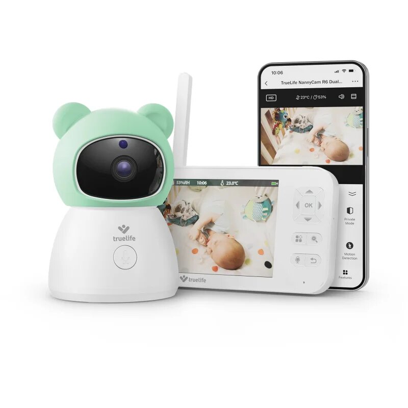 TrueLife NannyCam R6 Dual Smart digitalna video varuška 1 kos