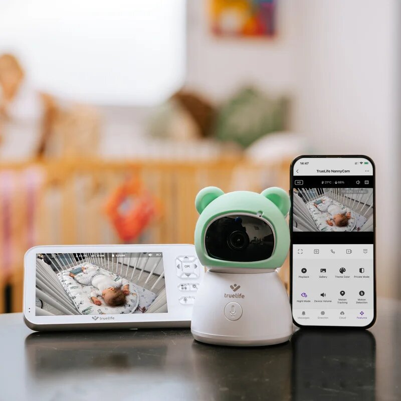 TrueLife NannyCam R6 Dual Smart digitalna video varuška 1 kos