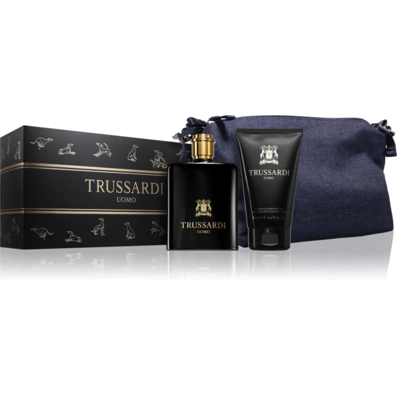 Trussardi UOMO Greyhound Couture darilni set za moške 1 kos