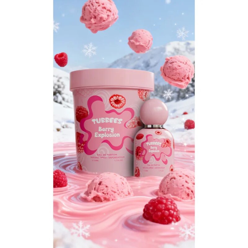 Tubbees Berry Explosion parfumska voda uniseks 50 ml