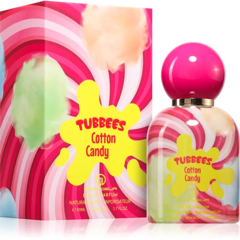 Tubbees Cotton Candy parfumska voda uniseks 50 ml