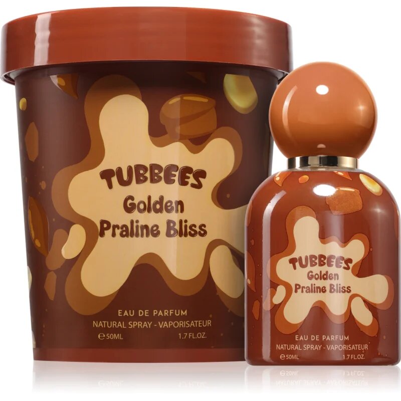 Tubbees Golden Praline Bliss parfumska voda uniseks 50 ml