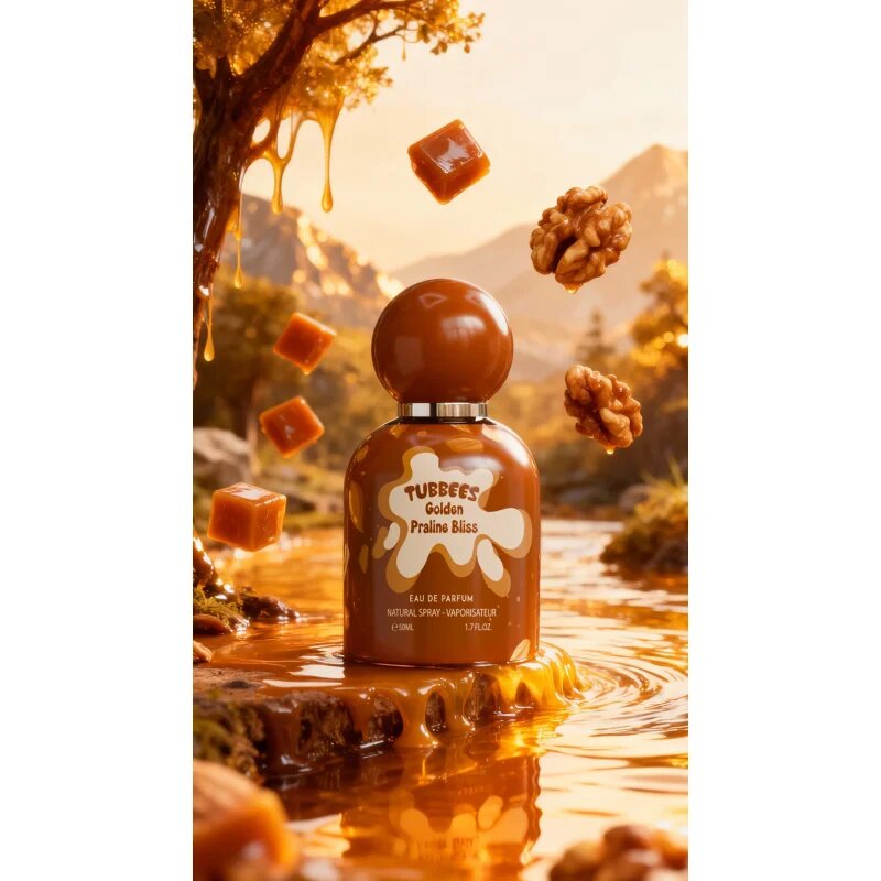 Tubbees Golden Praline Bliss parfumska voda uniseks 50 ml