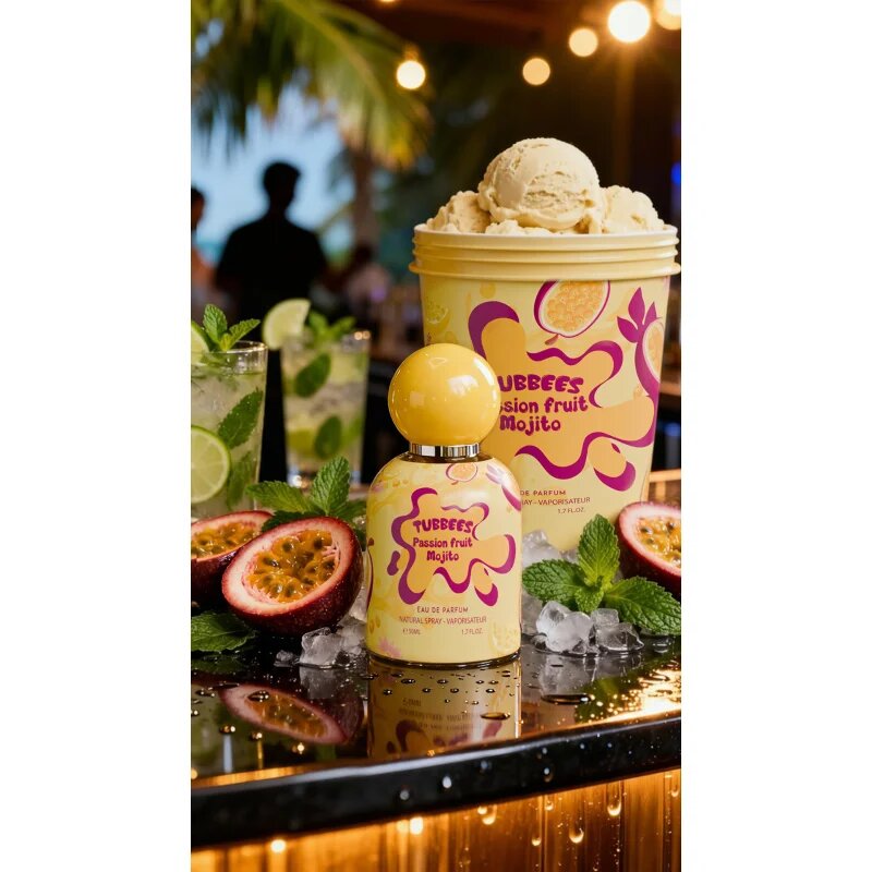 Tubbees Passion Fruit Mojito parfumska voda uniseks 50 ml