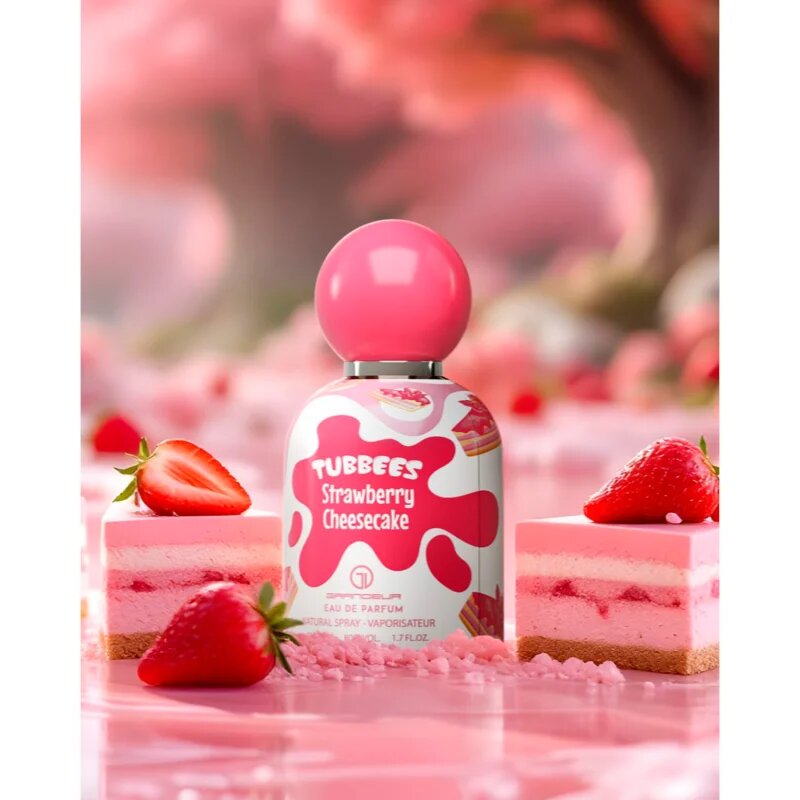 Tubbees Strawberry Cheesecake parfumska voda uniseks 50 ml