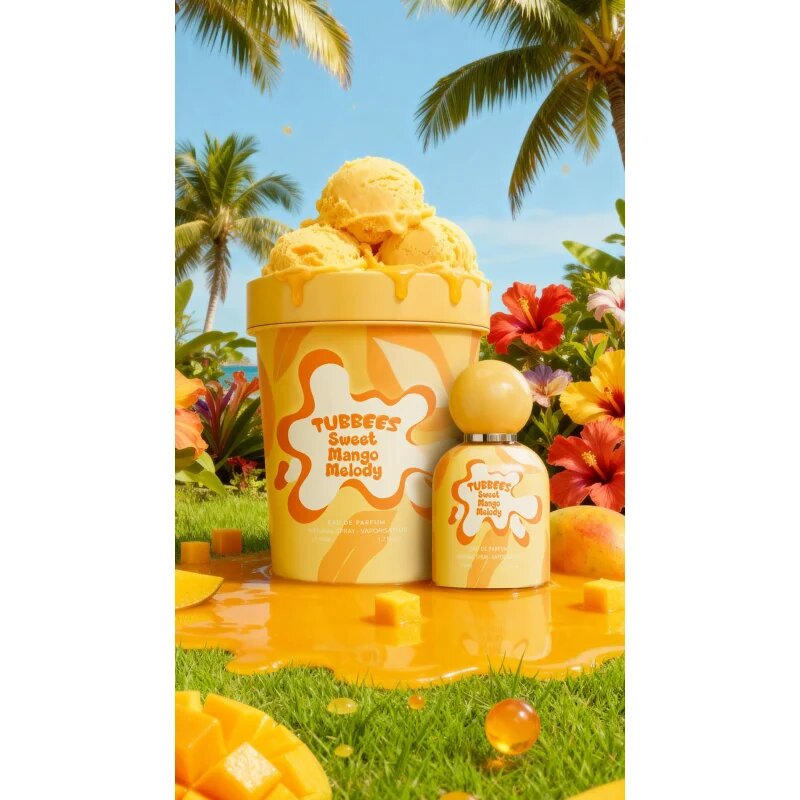 Tubbees Sweet Mango Melody parfumska voda uniseks 50 ml