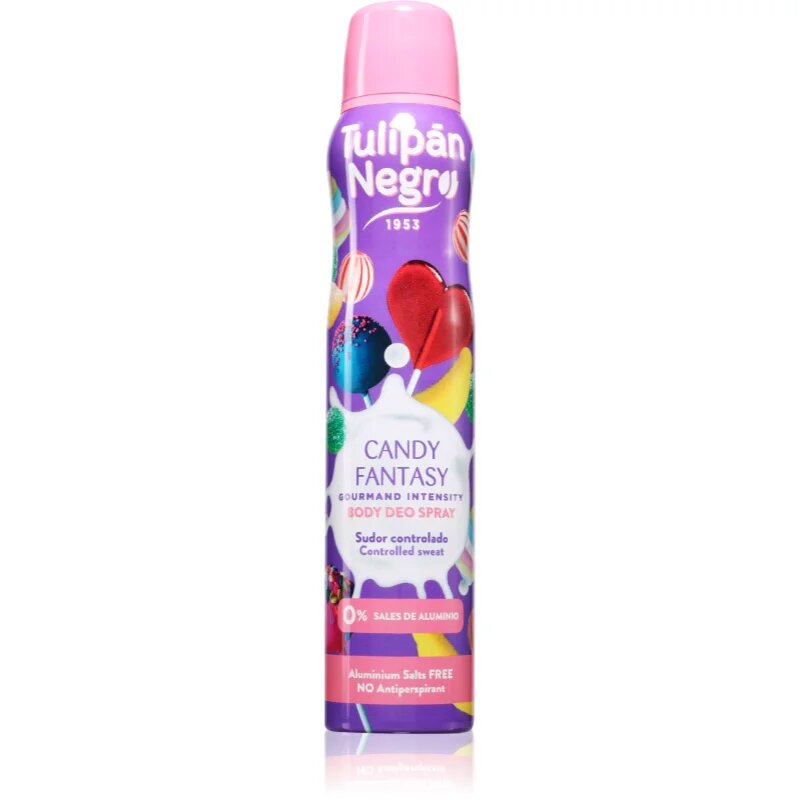 Tulipán Negro Candy Fantasy dezodorant za ženske 200 ml