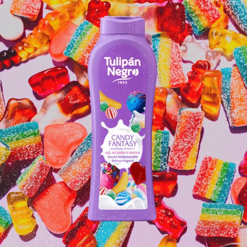 Tulipán Negro Candy Fantasy gel za prhanje 650 ml