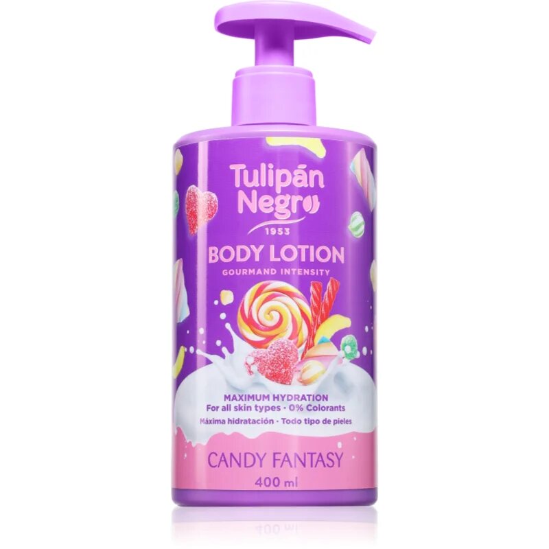 Tulipán Negro Candy Fantasy vlažilni losjon za telo 400 ml