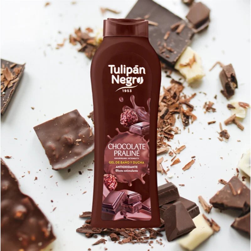 Tulipán Negro Chocolate Praliné gel za prhanje 650 ml