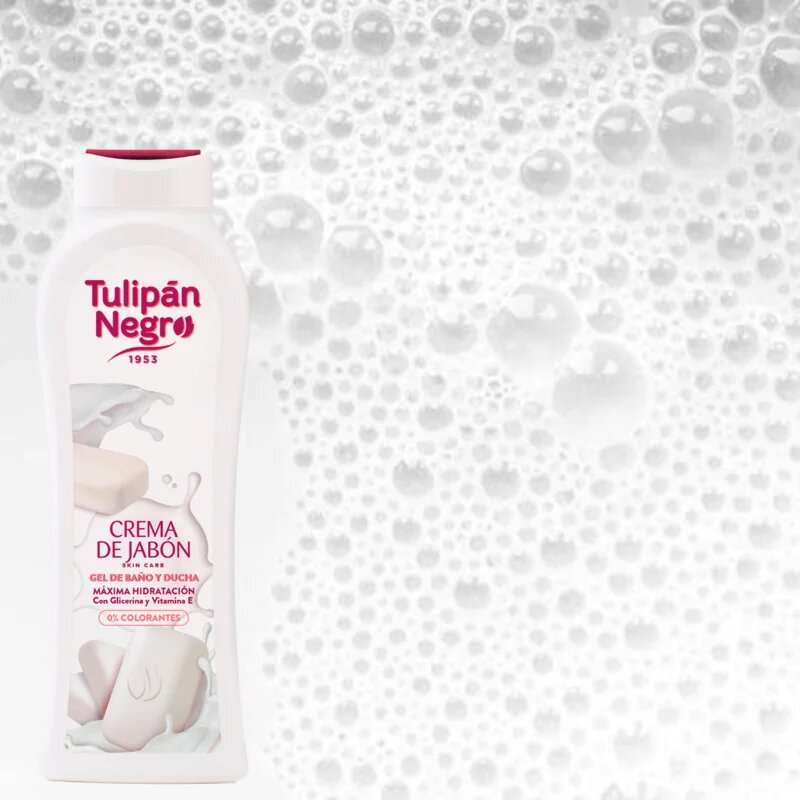 Tulipán Negro Crema De Jabon gel za prhanje 650 ml