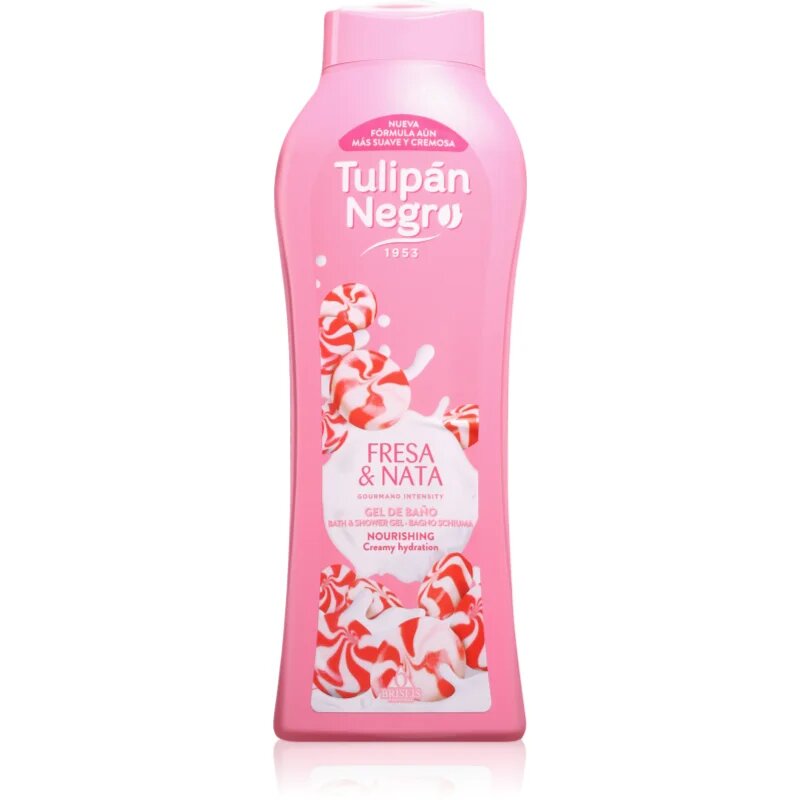 Tulipán Negro Fresa Y Nata gel za prhanje 650 ml