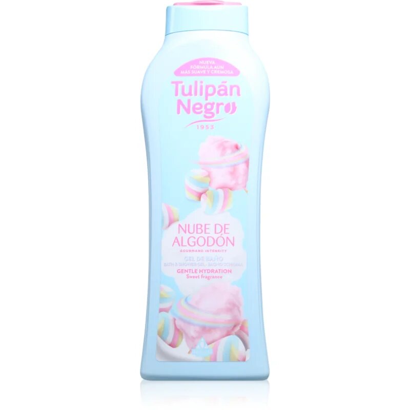 Tulipán Negro Nube de Algodón gel za prhanje 650 ml