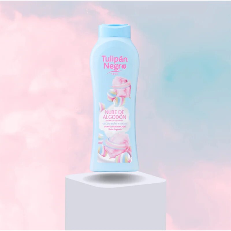 Tulipán Negro Nube de Algodón gel za prhanje 650 ml