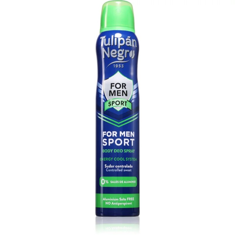 Tulipán Negro Sport dezodorant za moške 200 ml