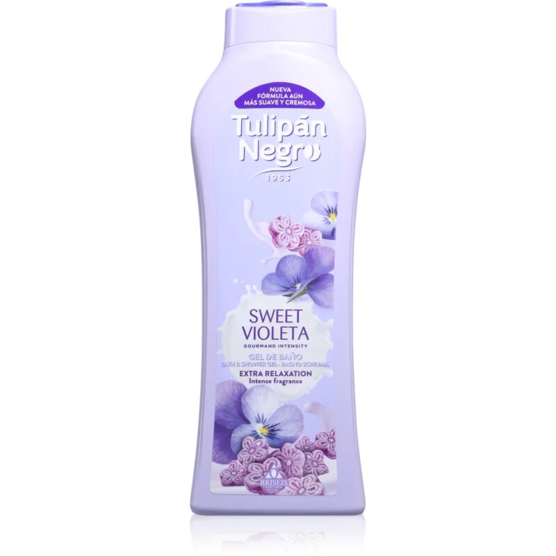 Tulipán Negro Sweet Violeta gel za prhanje 650 ml