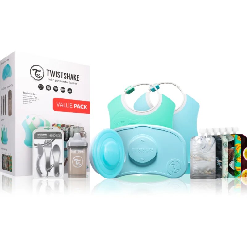 Twistshake Tableware Set for Boy jedilni set za otroke