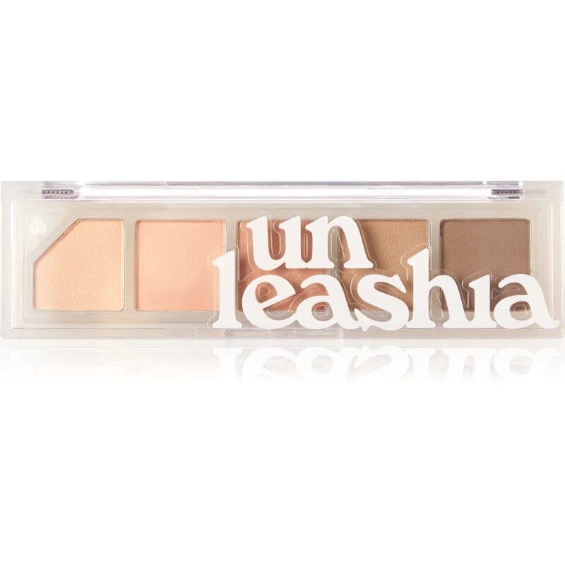 Unleashia Mood Shower Eye Palette paleta senčil za oči odtenek NO.1 Vanilla Shower 1 kos