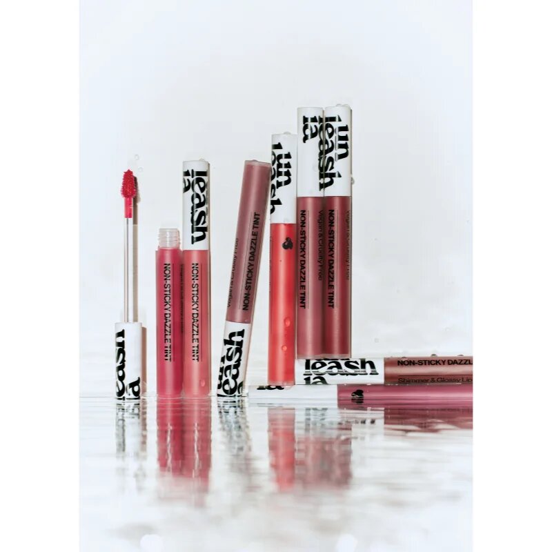 Unleashia Non-Sticky Dazzle Tint dolgoobstojni sijaj za ustnice odtenek NO.3 Glow Day 7.6 g