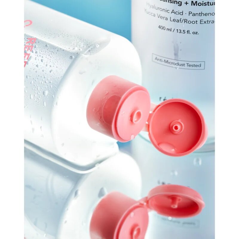 Unleashia Reduire Refreshing Time Cleansing Water pomirjajoča čistilna voda s hialuronsko kislino 400 ml