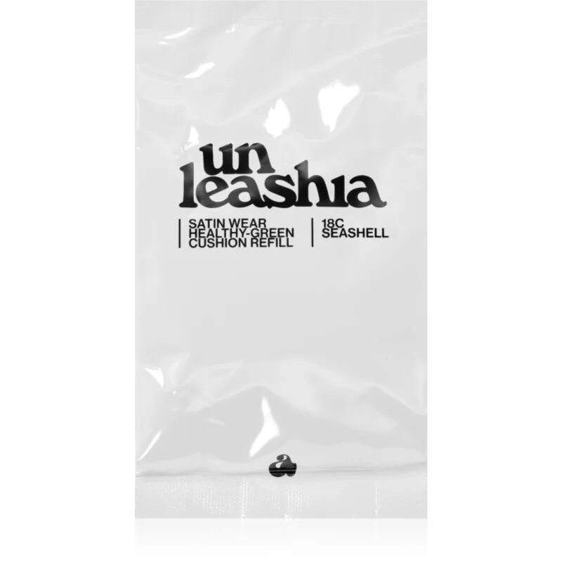 Unleashia Satin Wear Healthy Green Cushion Refill dolgoobstojni tekoči puder v gobici nadomestno polnilo odtenek 18C Seashell 15 g