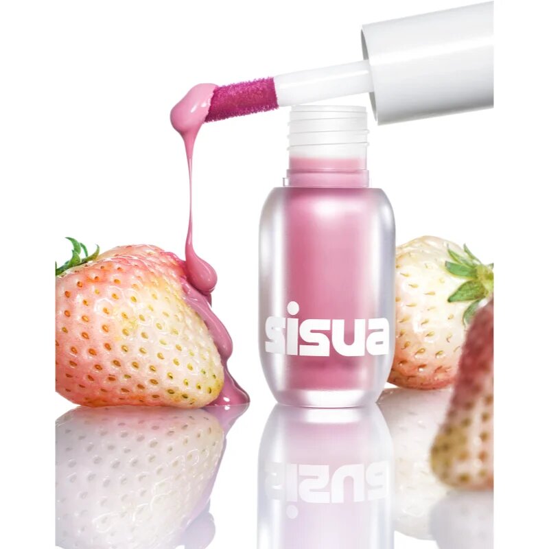 Unleashia Sisua Berry Shot Lip Tint vlažilni sijaj za ustnice odtenek No.1 White Berry 3.8 g