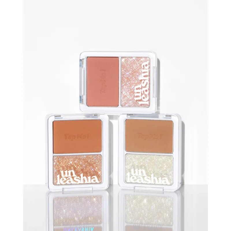 Unleashia Tap Me Palette Duo paleta senčil za oči odtenek NO.2 Groovy 8.4 g