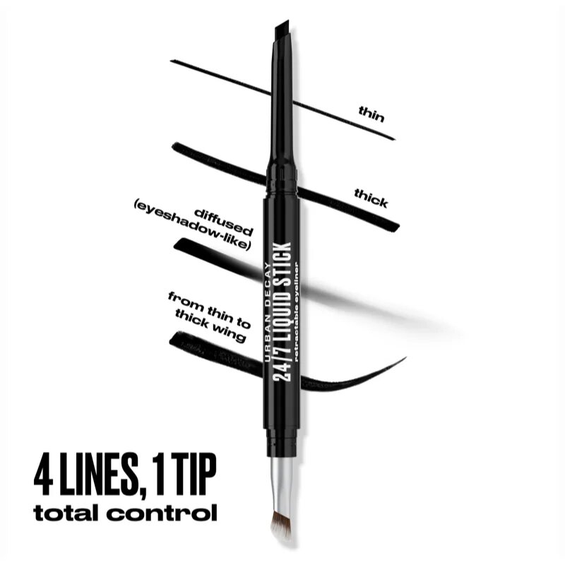 Urban Decay 24/7 Liquid Stick vodoodporni svinčnik za oči z visoko pigmentacijo s čopičem odtenek Dirty Martini 15 g