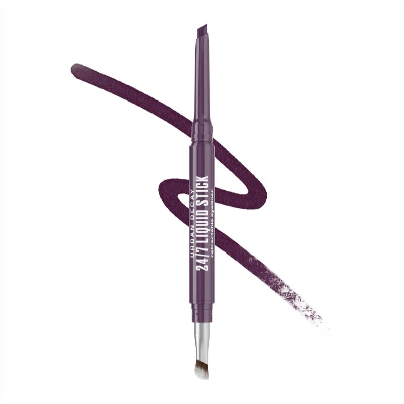 Urban Decay 24/7 Liquid Stick vodoodporni svinčnik za oči z visoko pigmentacijo s čopičem odtenek Fluid Fig 15 g