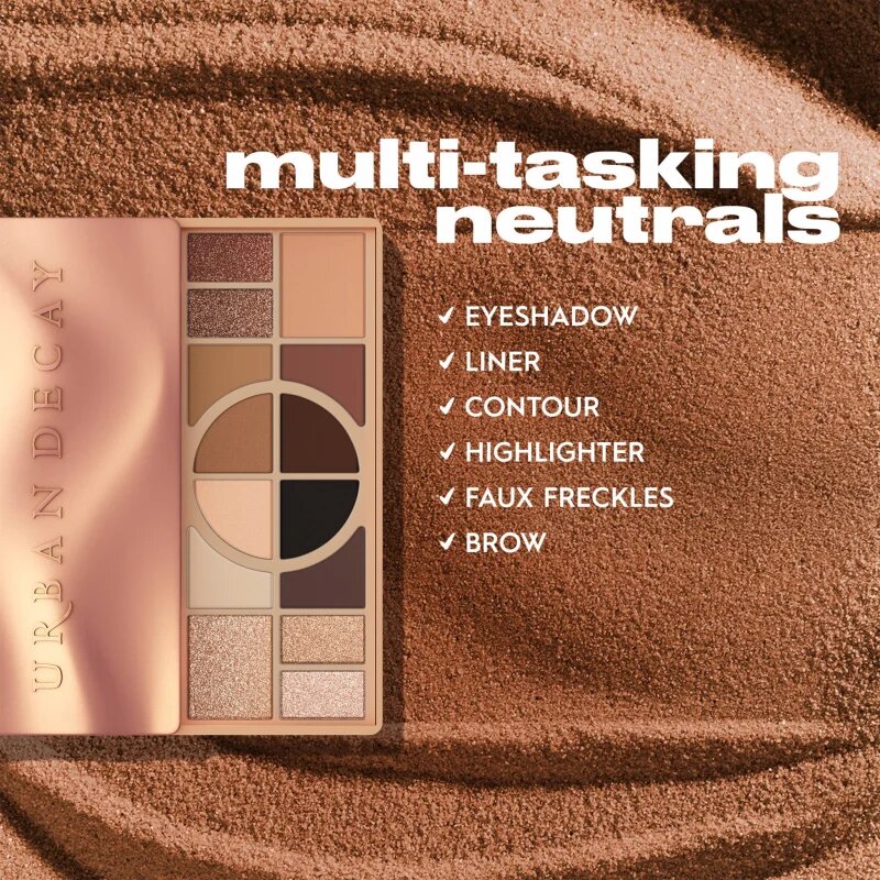 Urban Decay Naked Shaped paleta senčil za oči odtenek Warm 160.6 g