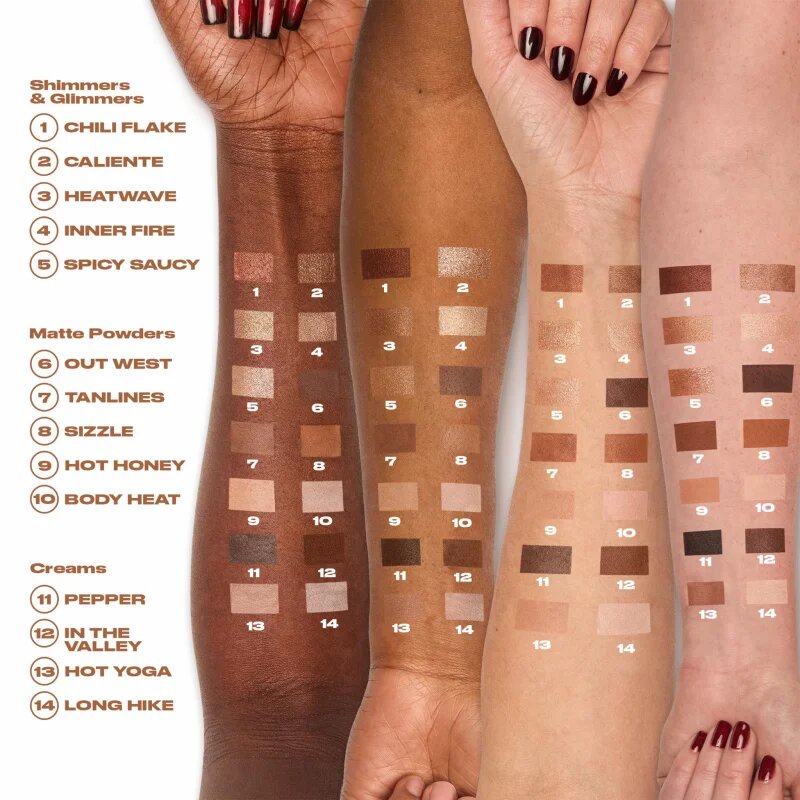 Urban Decay Naked Shaped paleta senčil za oči odtenek Warm 160.6 g