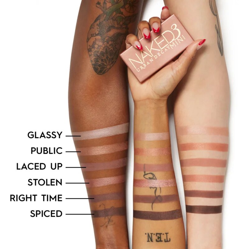 Urban Decay Naked3 Mini palette paleta senčil za oči 1 kos