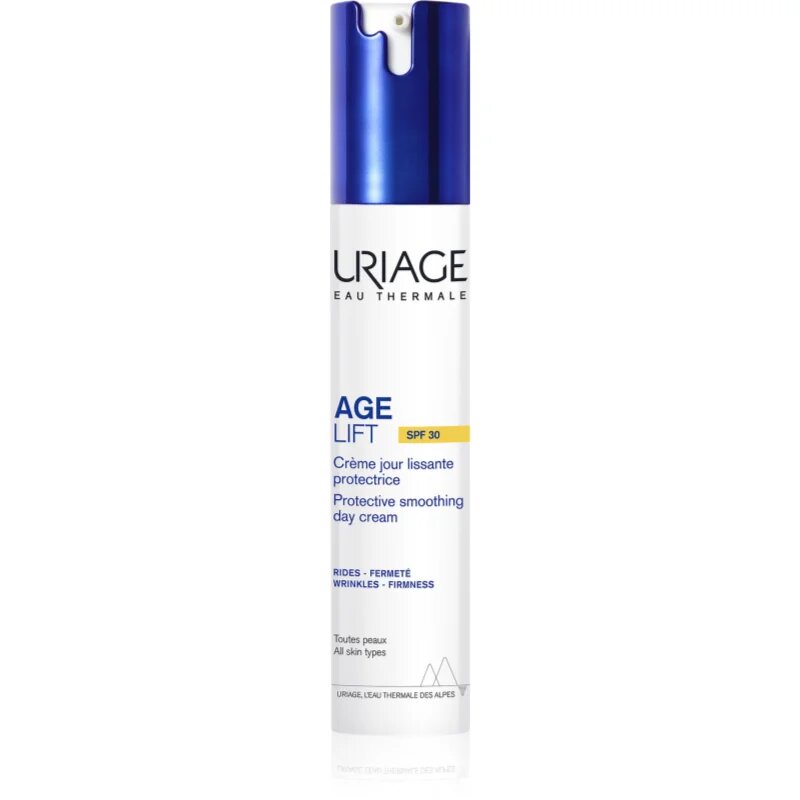Uriage Age Lift Protective Smoothing Day Cream SPF30 zaščitna dnevna krema proti gubam in temnim madežem SPF 30 40 ml