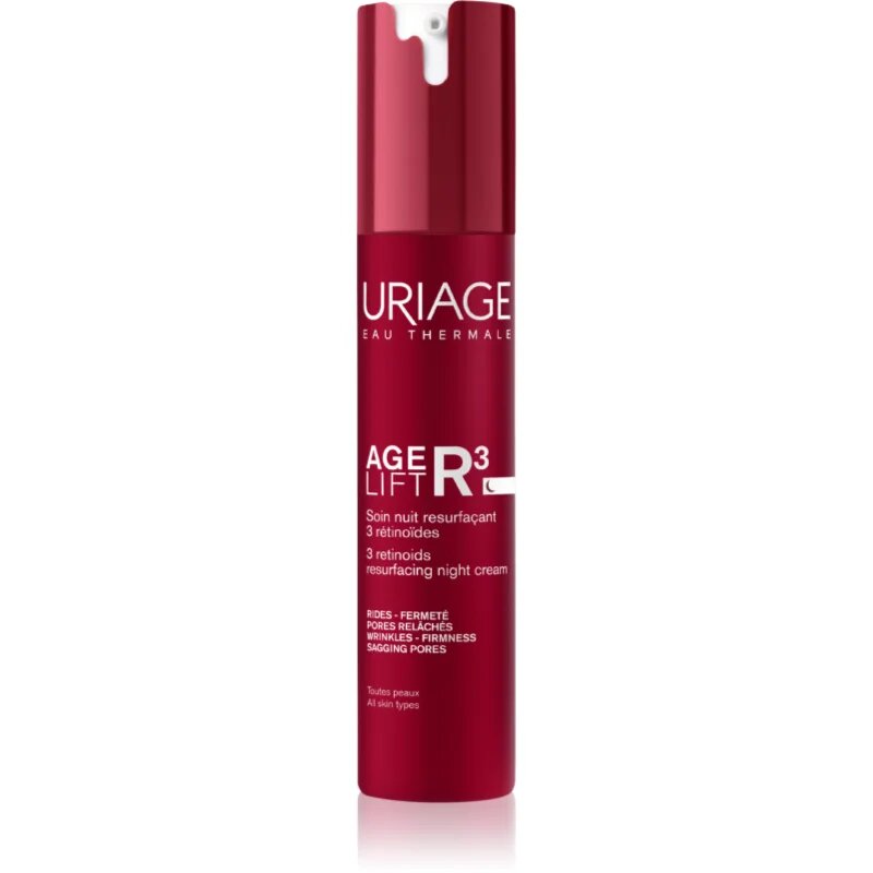 Uriage Age Lift R3 obnovitvena nočna krema za učvrstitev obraza 40 ml