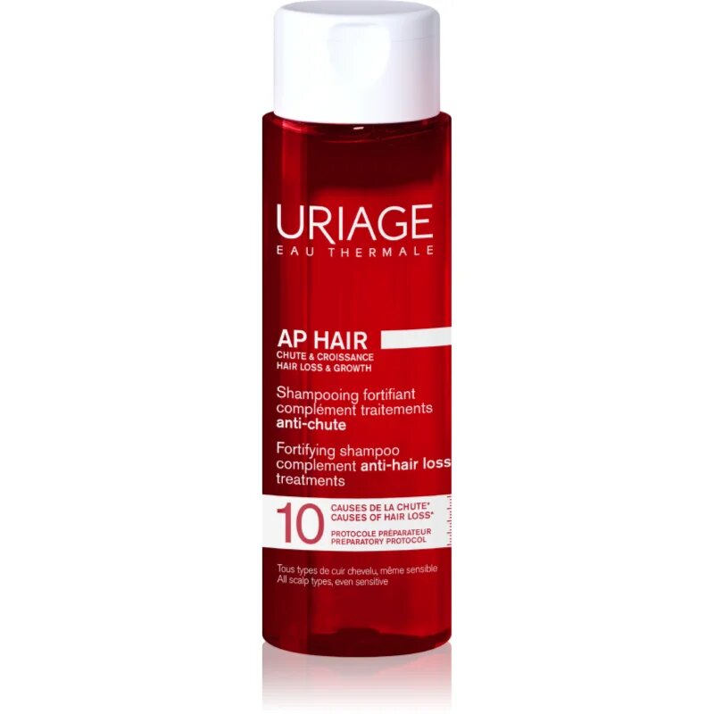 Uriage AP HAIR Fortifying Shampoo krepilni šampon proti izpadanju las 200 ml