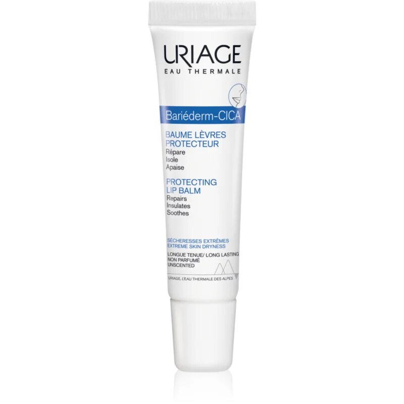 Uriage Bariéderm Cica-Lips Protecting Balm zaščitni balzam za ustnice 15 ml
