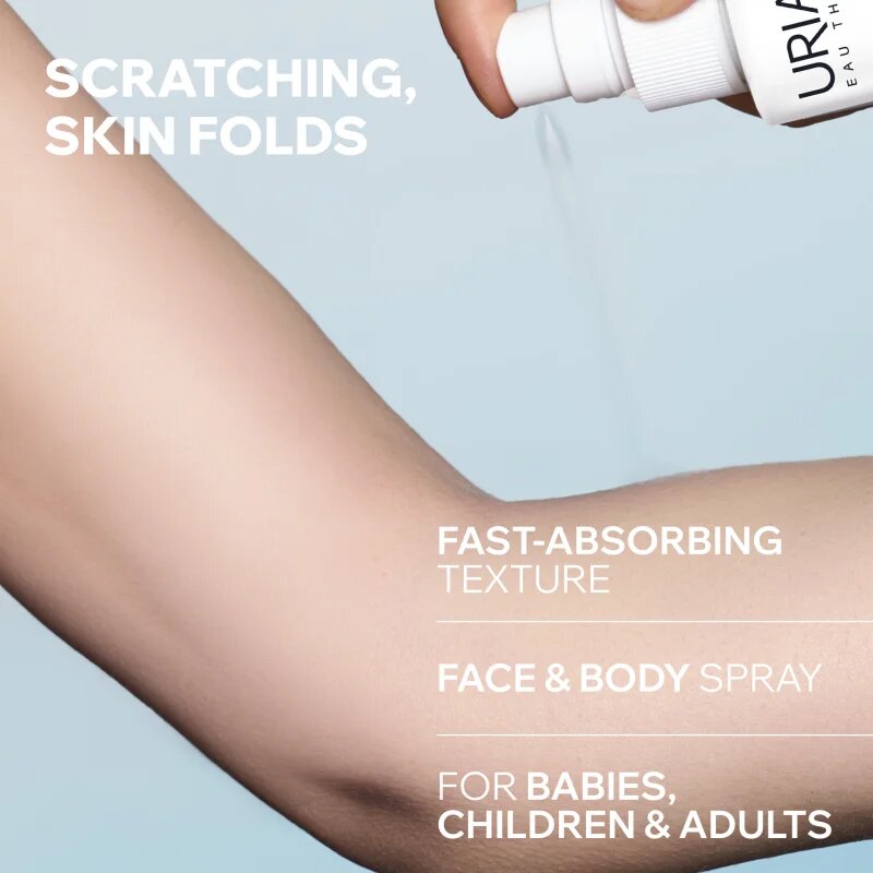 Uriage Bariederm Cica+ Restorative Drying Spray izsuševalno in pomirjajoče pršilo za razdraženo kožo 100 ml