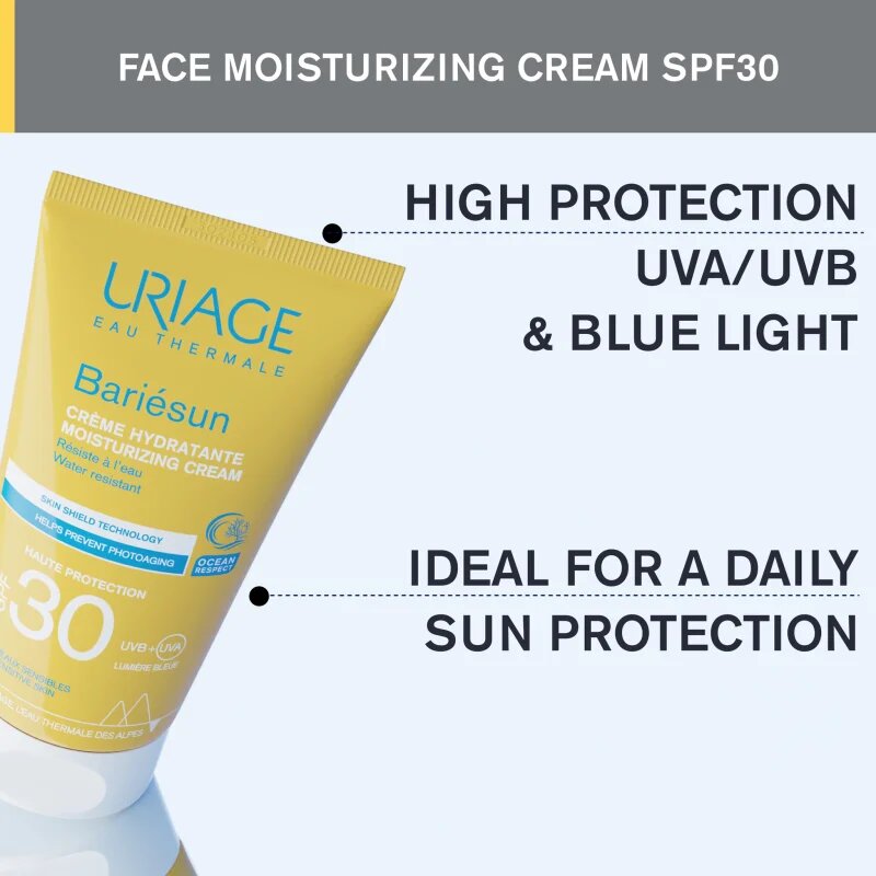 Uriage Bariésun Cream SPF 30 zaščitna krema za obraz in telo SPF 30 50 ml