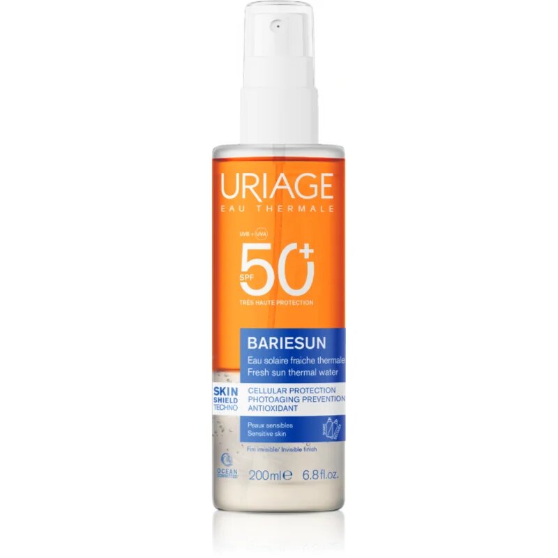 Uriage Bariésun Fresh Sun Water SPF50+ zaščitno pršilo za sončenje SPF 50+ 200 ml