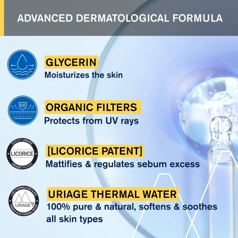 Uriage Bariésun Matifying Fluid SPF 50+ matirajoči fluid z vlažilnim učinkom SPF 50+ 50 ml