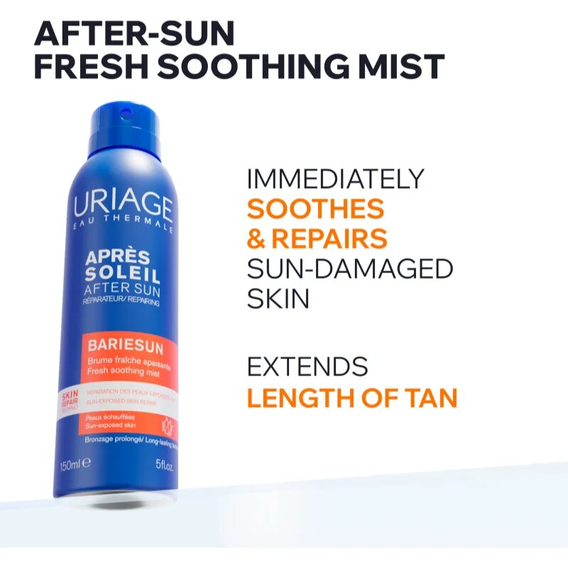 Uriage Bariésun Refreshing Thermal Mist After Sun pomirjajoče pršilo po sončenju 150 ml