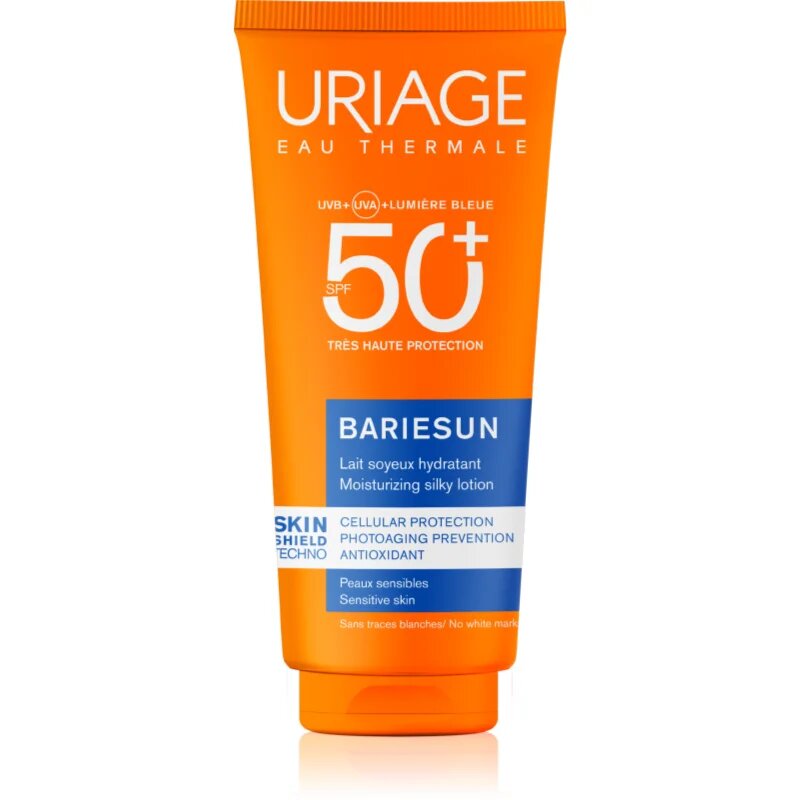 Uriage Bariésun Silky Lotion SPF 50+ zaščitno mleko za telo in obraz SPF 50+ 100 ml