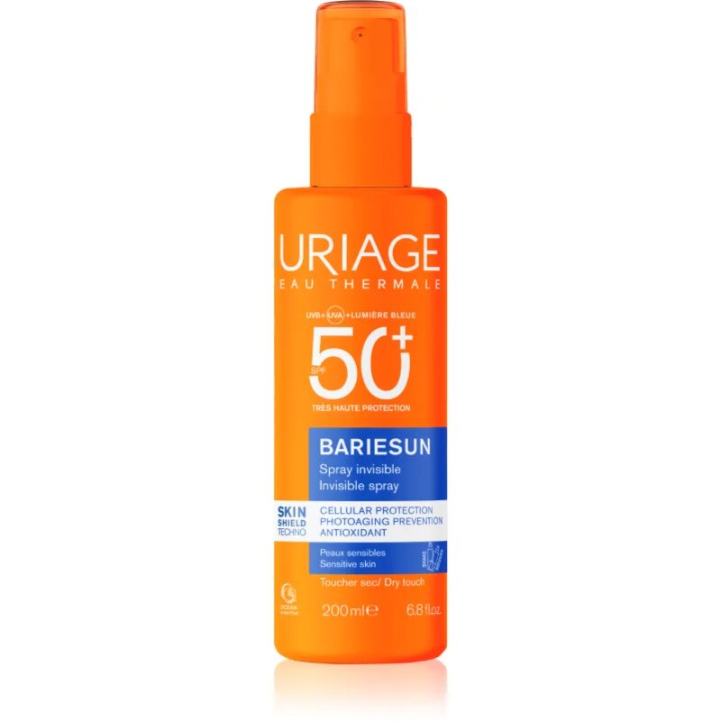 Uriage Bariésun Spray SPF 50+ zaščitno pršilo za obraz in telo SPF 50+ 200 ml