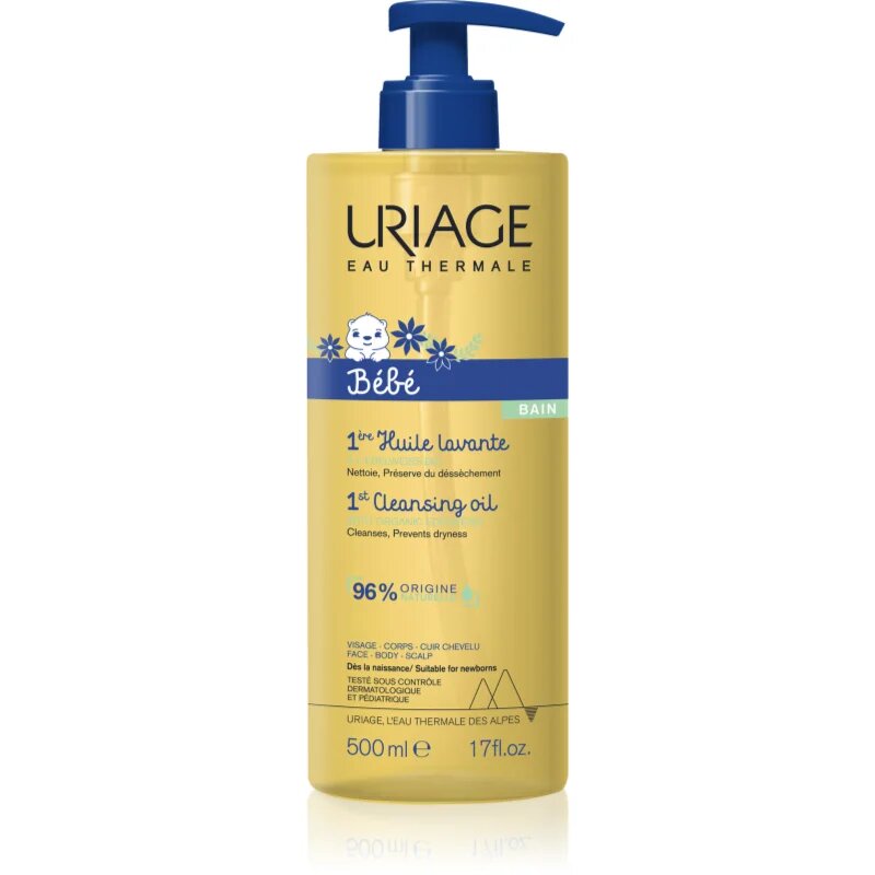 Uriage Bébé 1st Cleansing Oil hranilno čistilno olje za otroke 500 ml