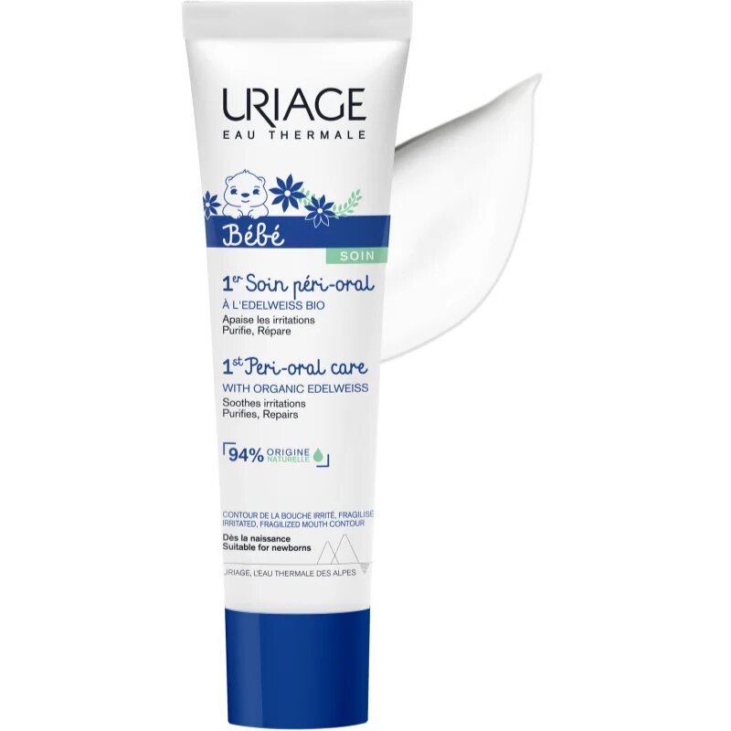 Uriage Bébé 1st Peri-Oral Care regeneracijska krema za razdraženo kožo okoli ustnic 30 ml