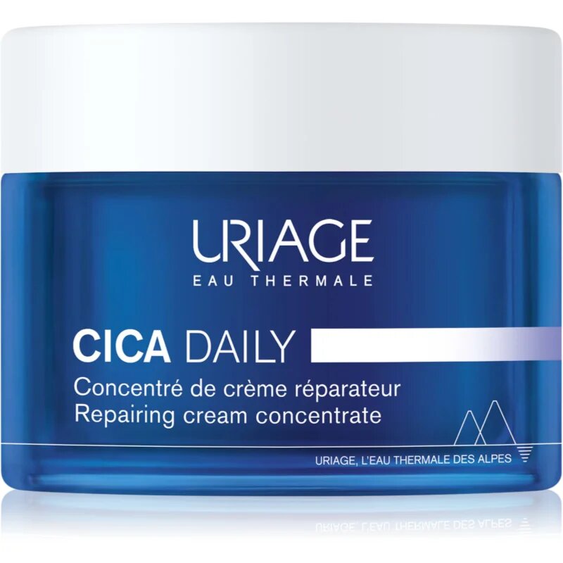 Uriage Cica Daily Repairing Cream Concentrate vlažilna gel krema za oslabljeno kožo 50 ml