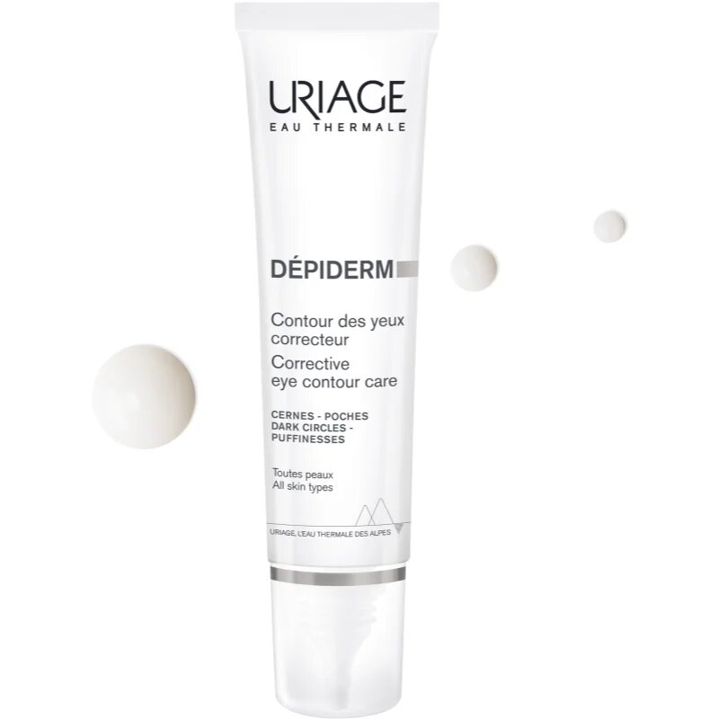 Uriage Dépiderm Corrective eye contour care korekcijska nega za predel okoli oči 15 ml