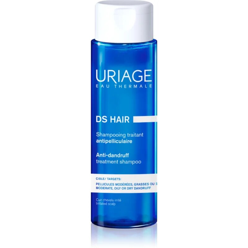 Uriage DS HAIR Anti-Dandruff Treatment Shampoo šampon proti prhljaju za razdraženo lasišče 200 ml